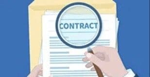 إدارة العقود والمناقصات